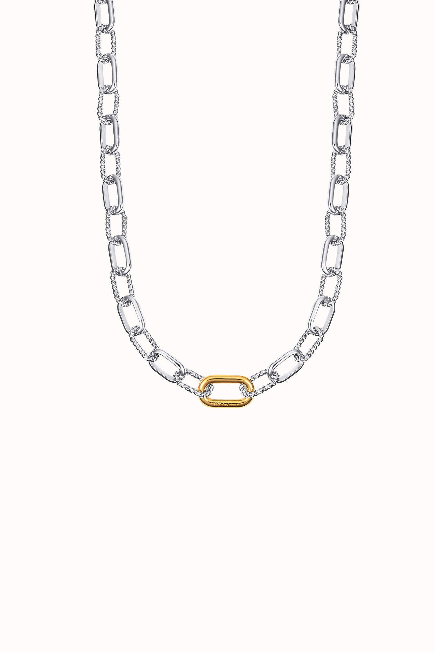 Kate Cable Link Long Chain Necklace عقد كيت بحلقات طويلة