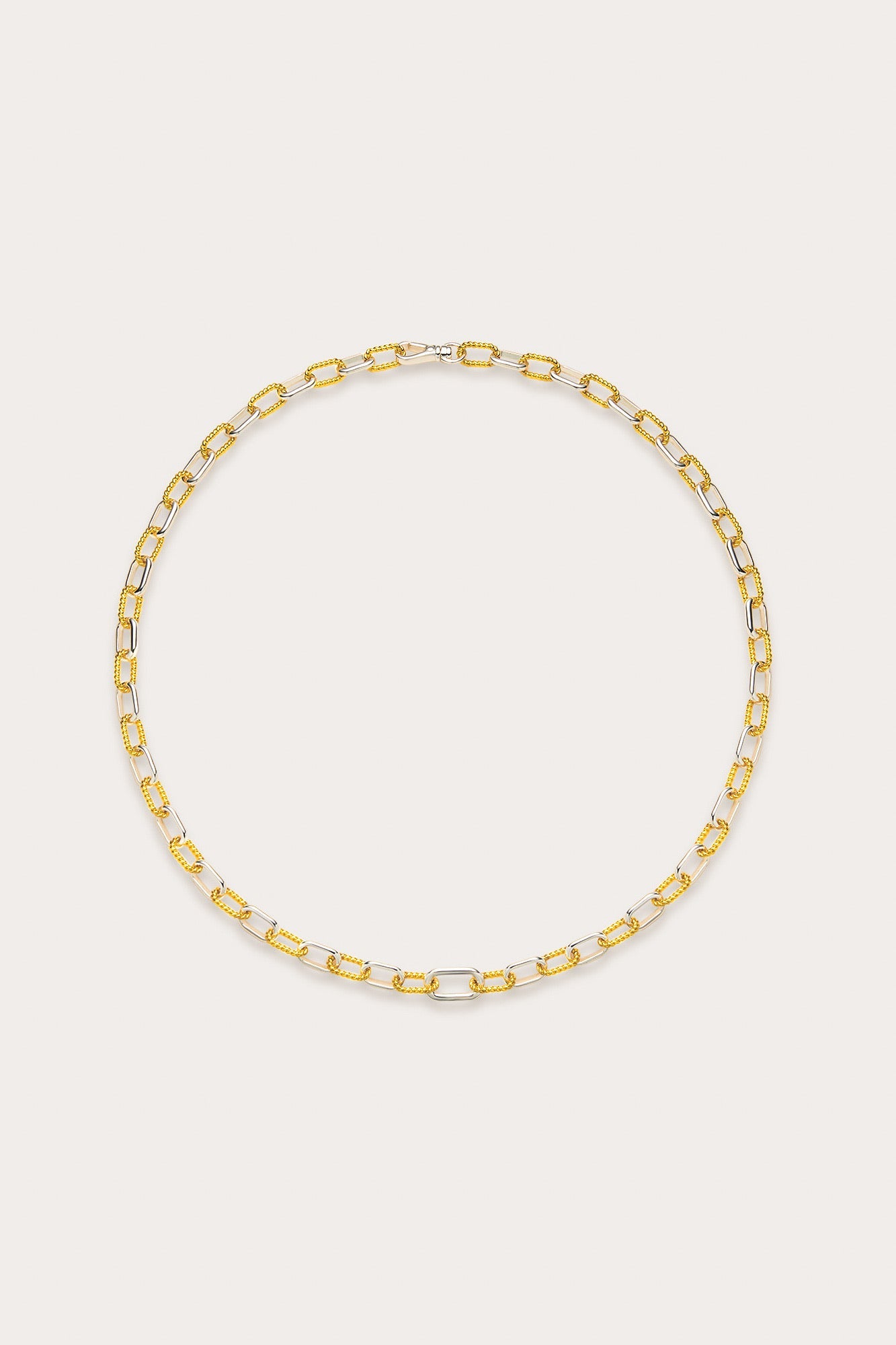 Kate Gold Cable Link Chain Necklace - Long  عقد سلسلة كيت بحلقات كابل ذهبية - طويل