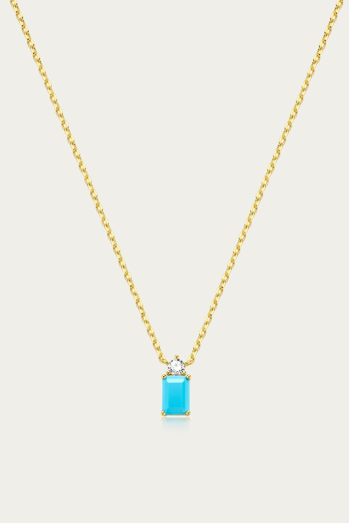 Persian Turquoise Charm Necklace   قلادة من الفيروز الفارسي 