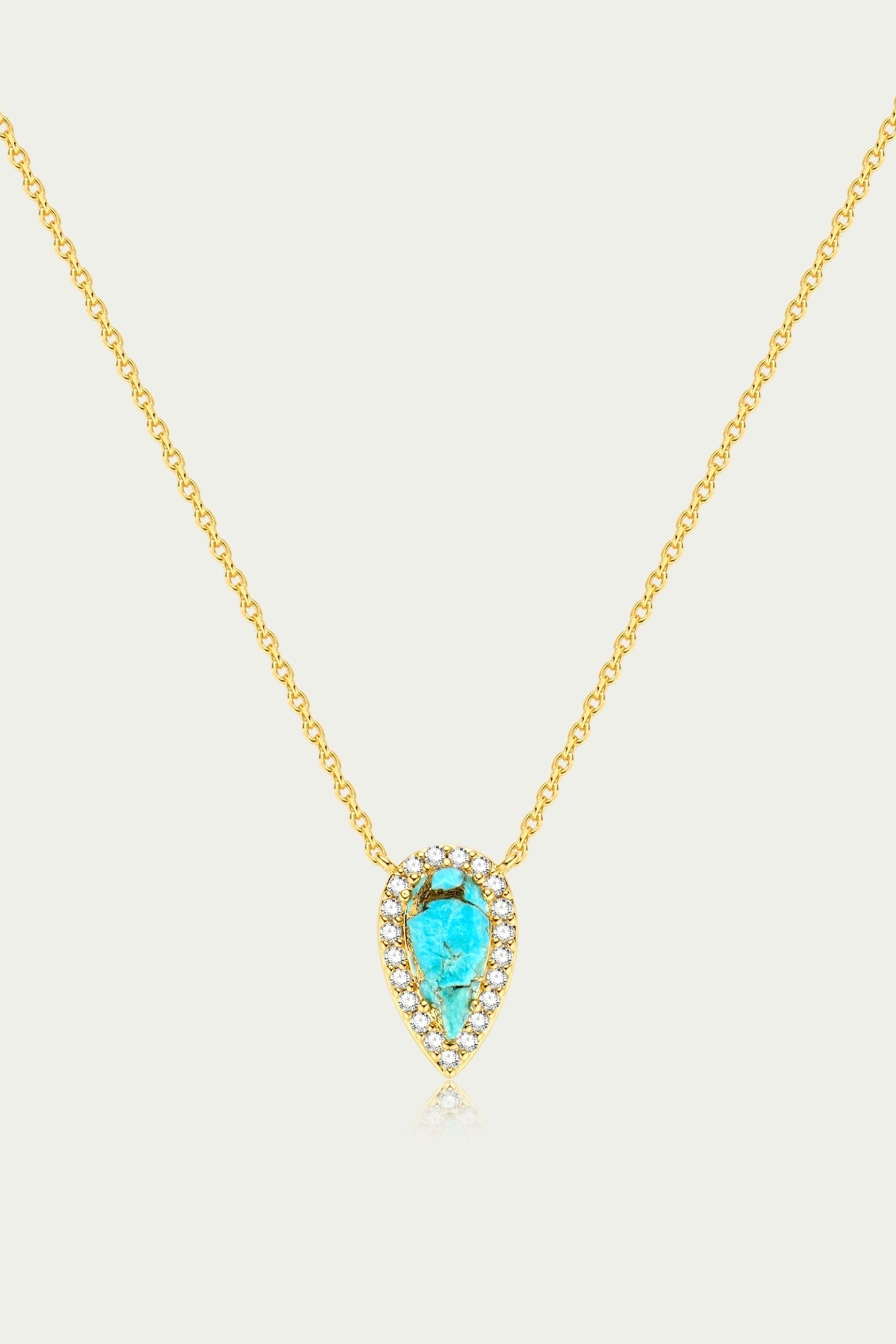 Persian Turquoise Pendant Necklace   عقد قلادة بفيروز فارسي