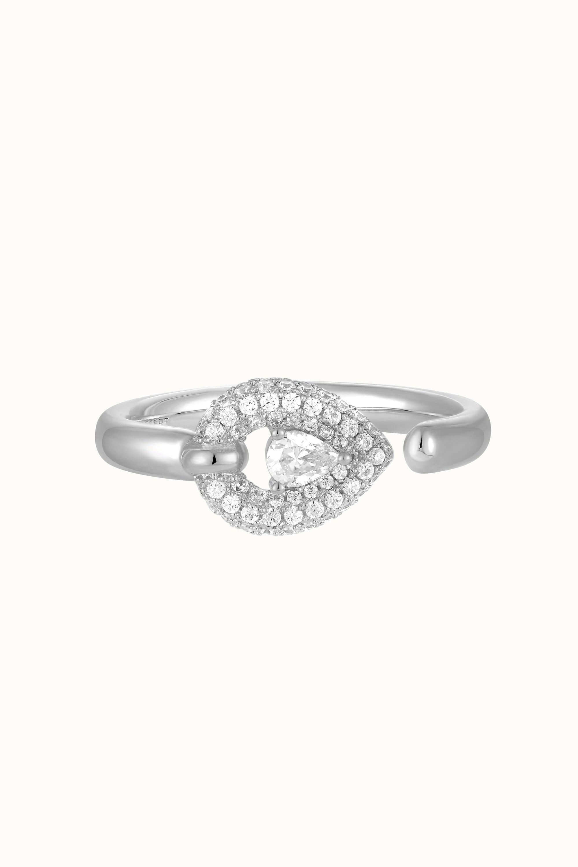Defiant Ring White