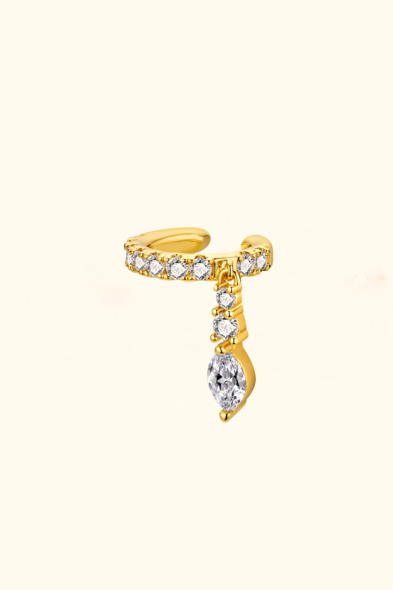 Side Drop Ear Cuff كبسة أذن سايد دروب