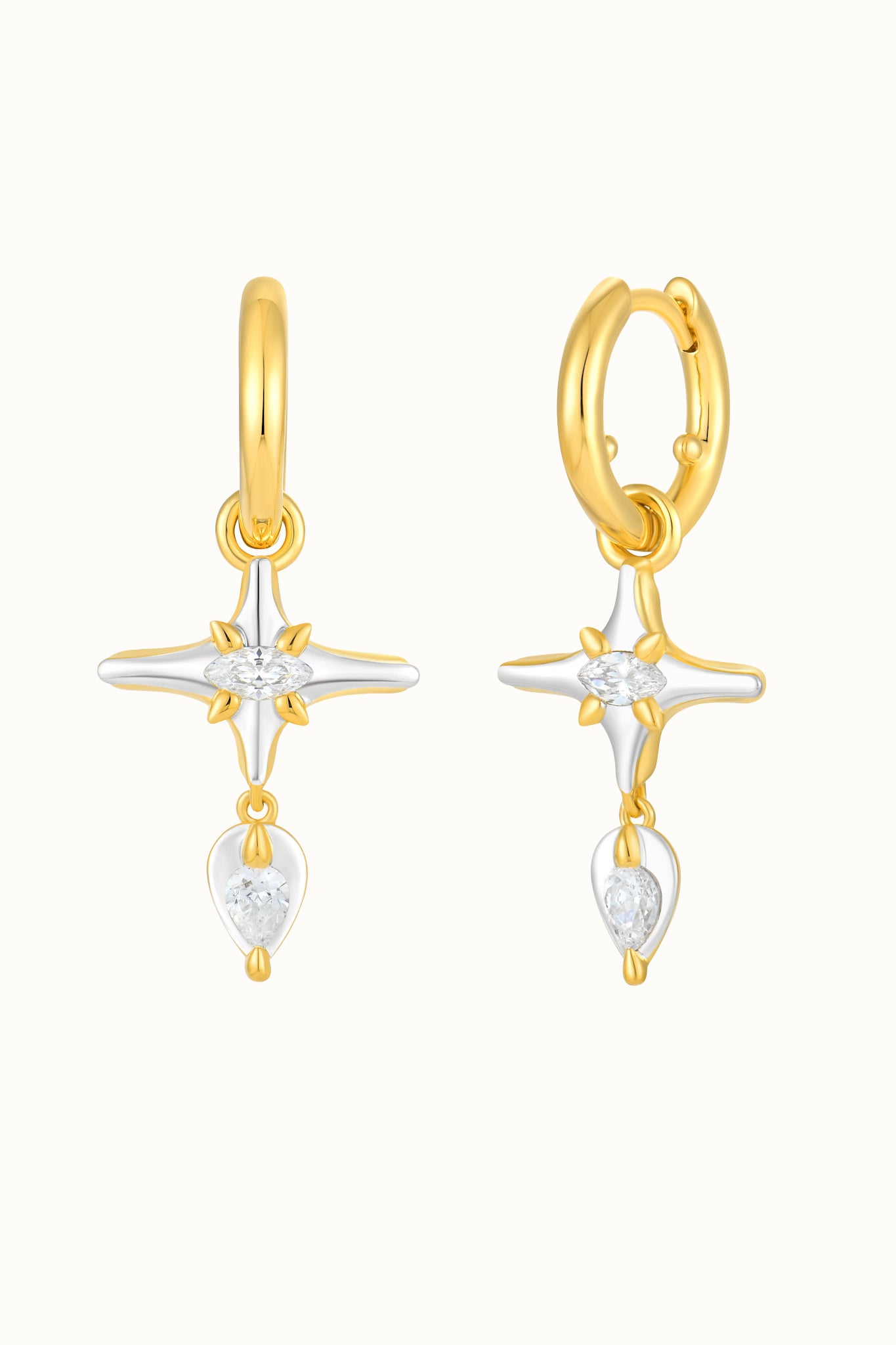 Sparkle Hoop Earrings