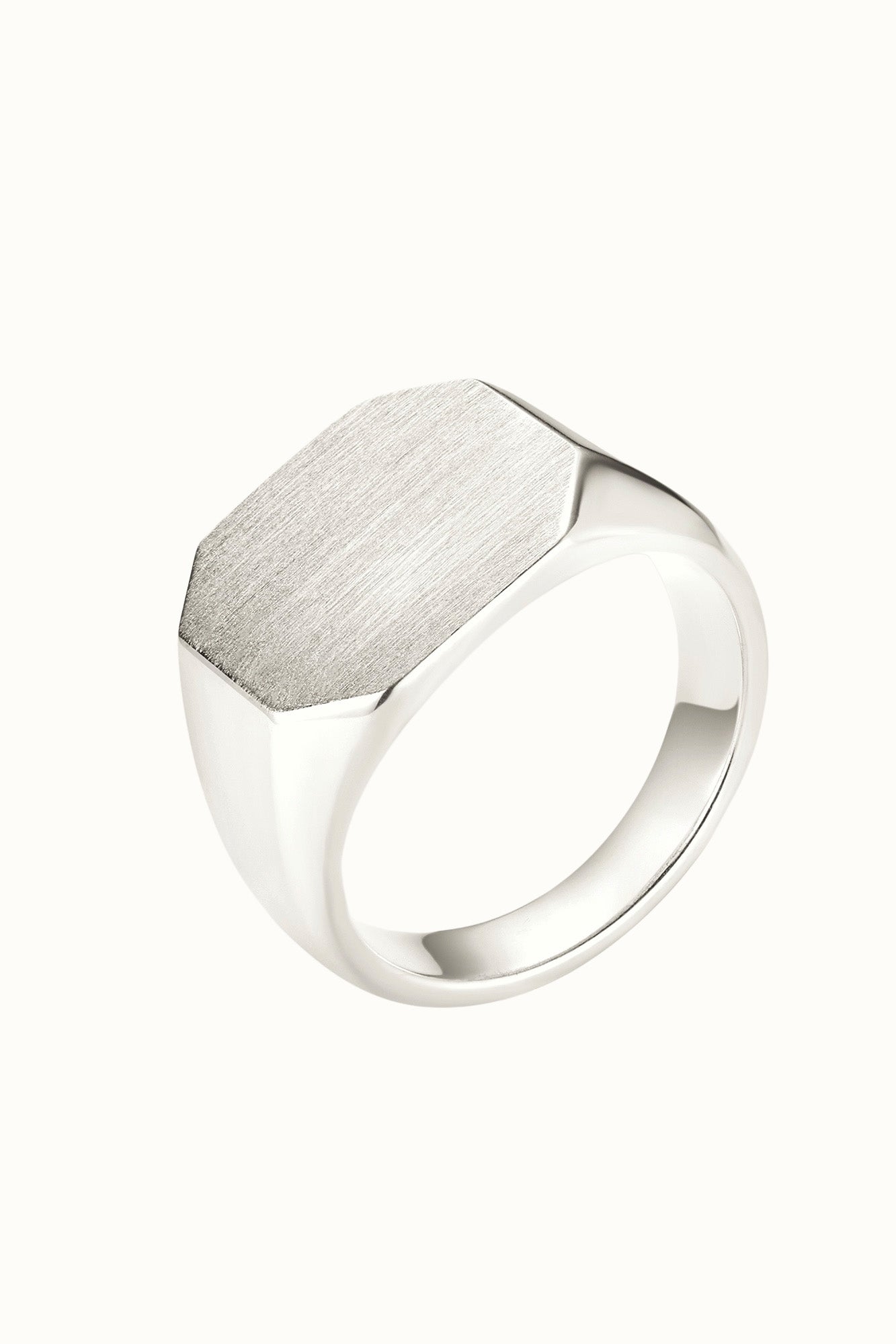 Syos Silver Signet Ring