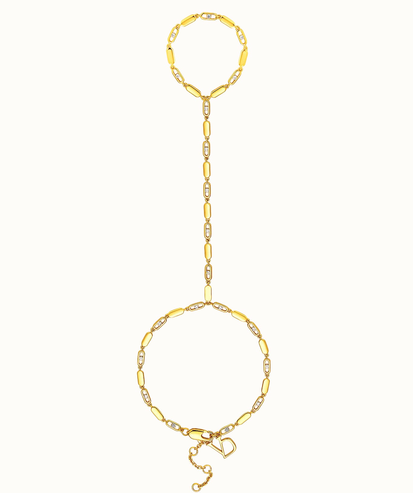 Toulouse Gold Hand Chain