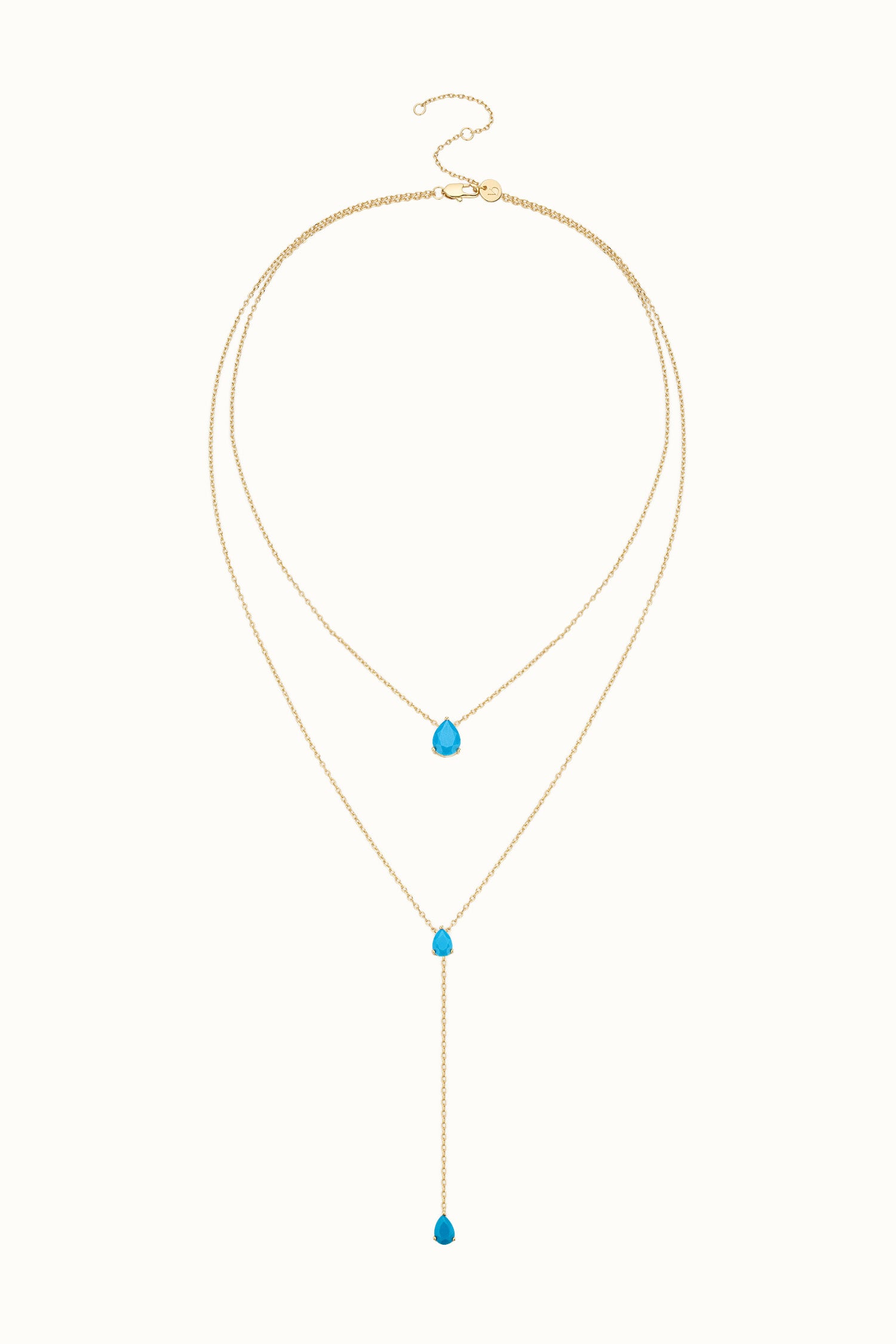Turquoise Capri Layered Necklace