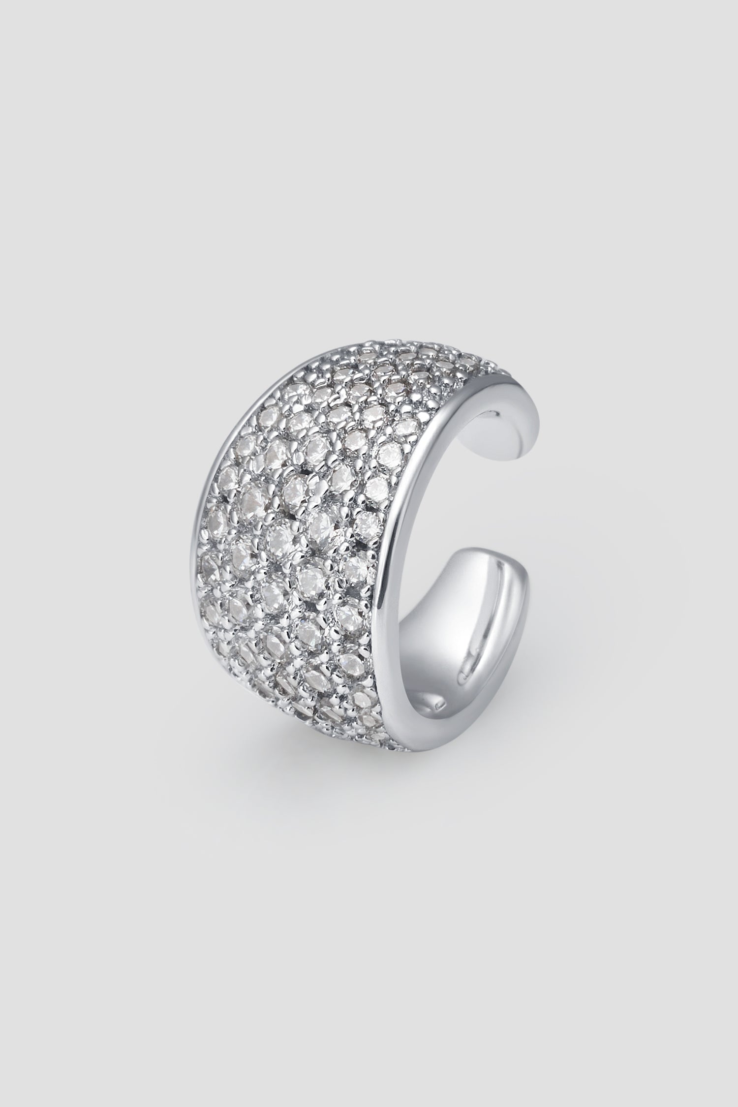 Comet ear Cuff Silver أقراط أذن كوميت باللون الفضي