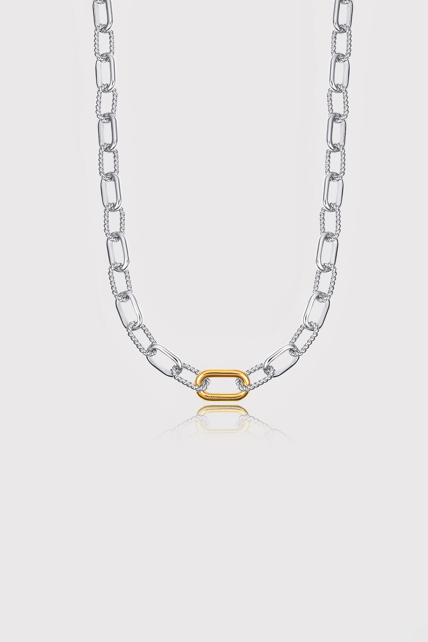 Kate Cable Link Long Chain Necklace عقد كيت بحلقات طويلة