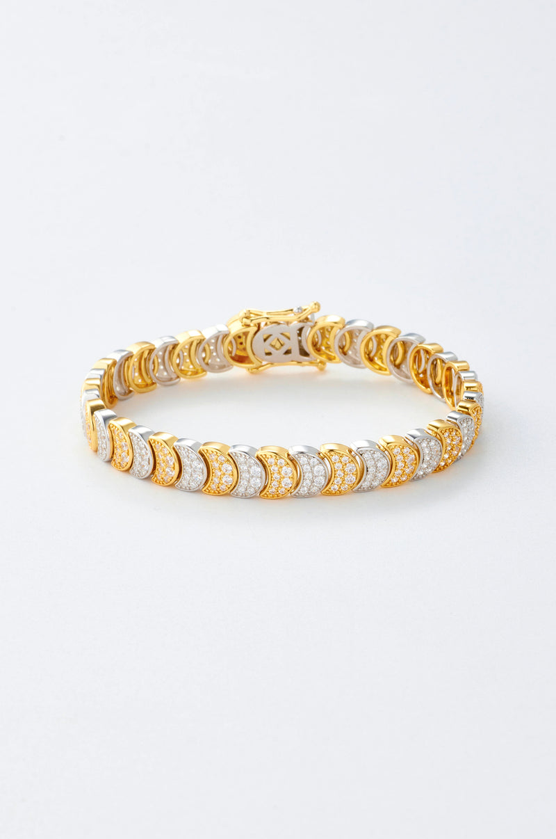 Moroccan Nights Pavé Bracelet Multi-plated