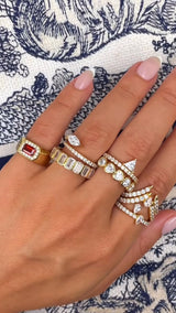 Humayra Pinky Ring خاتم حميراء الصغير