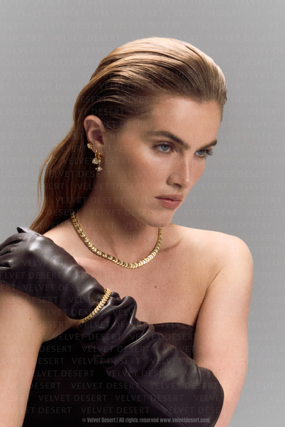 Dona Hoop Earrings