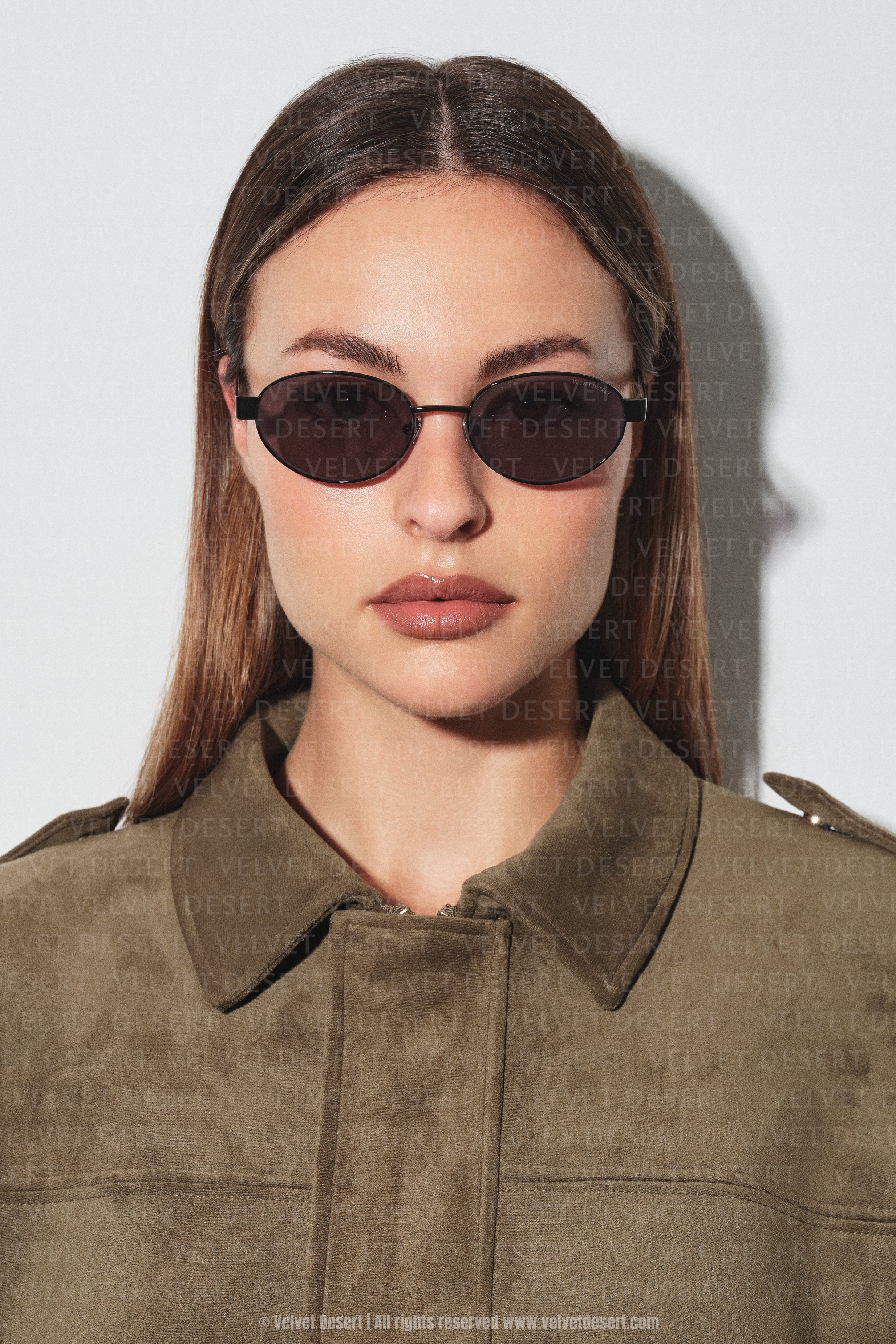 Bruncher Metal Sunglasses POLISHED BLACK STAINLESS STEEL