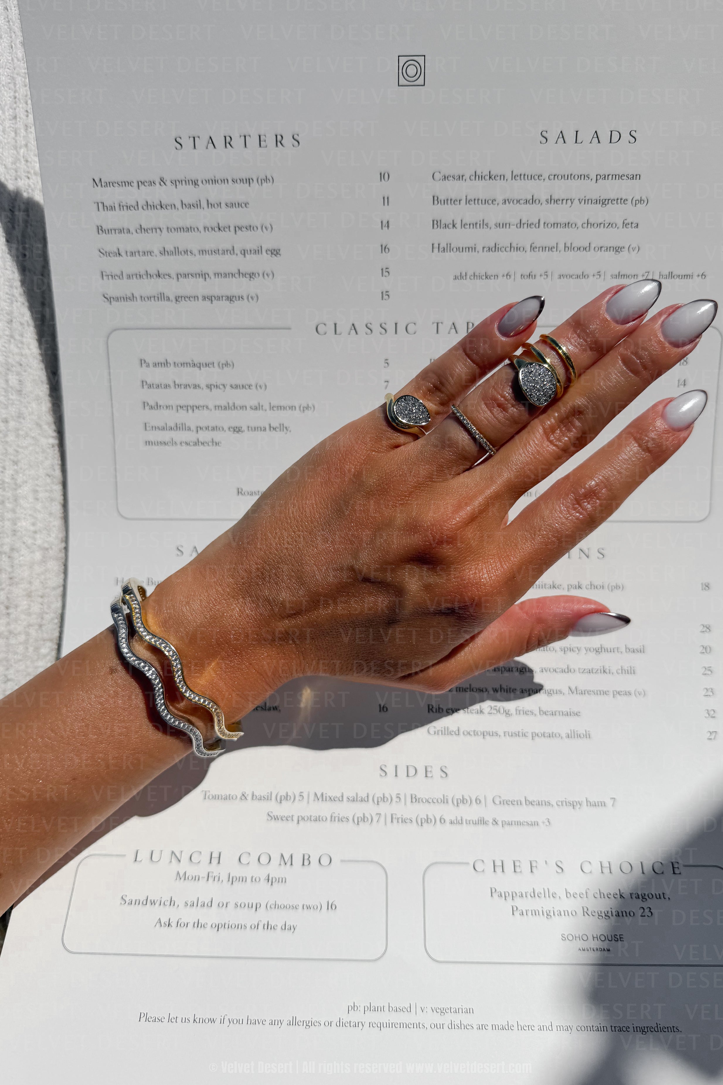 Dune Mirage Bangle - Gold