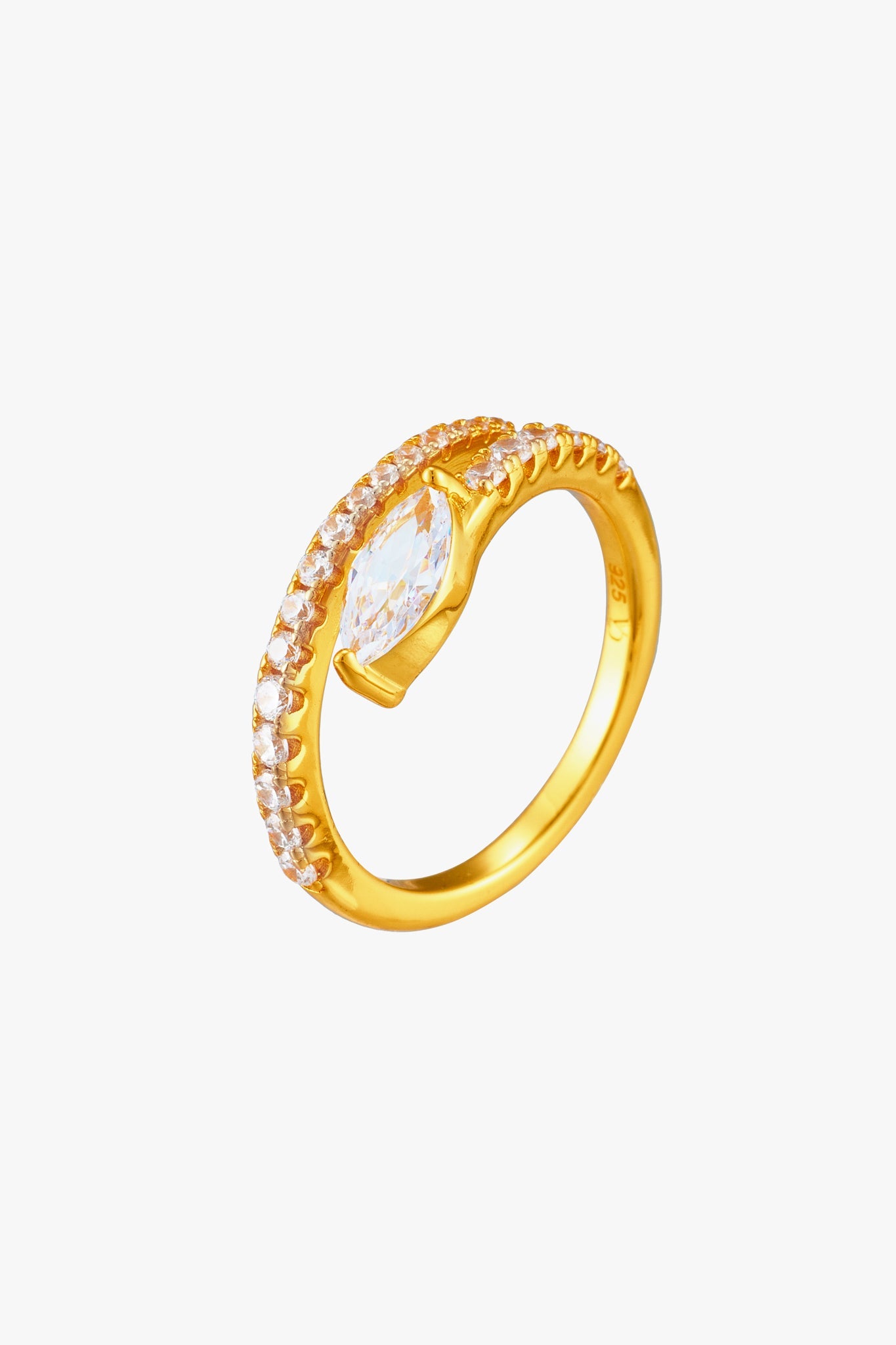 Horse Eye Stone Swirl Ring Band سوار بحجر عين الحصان بتصميم دوامه