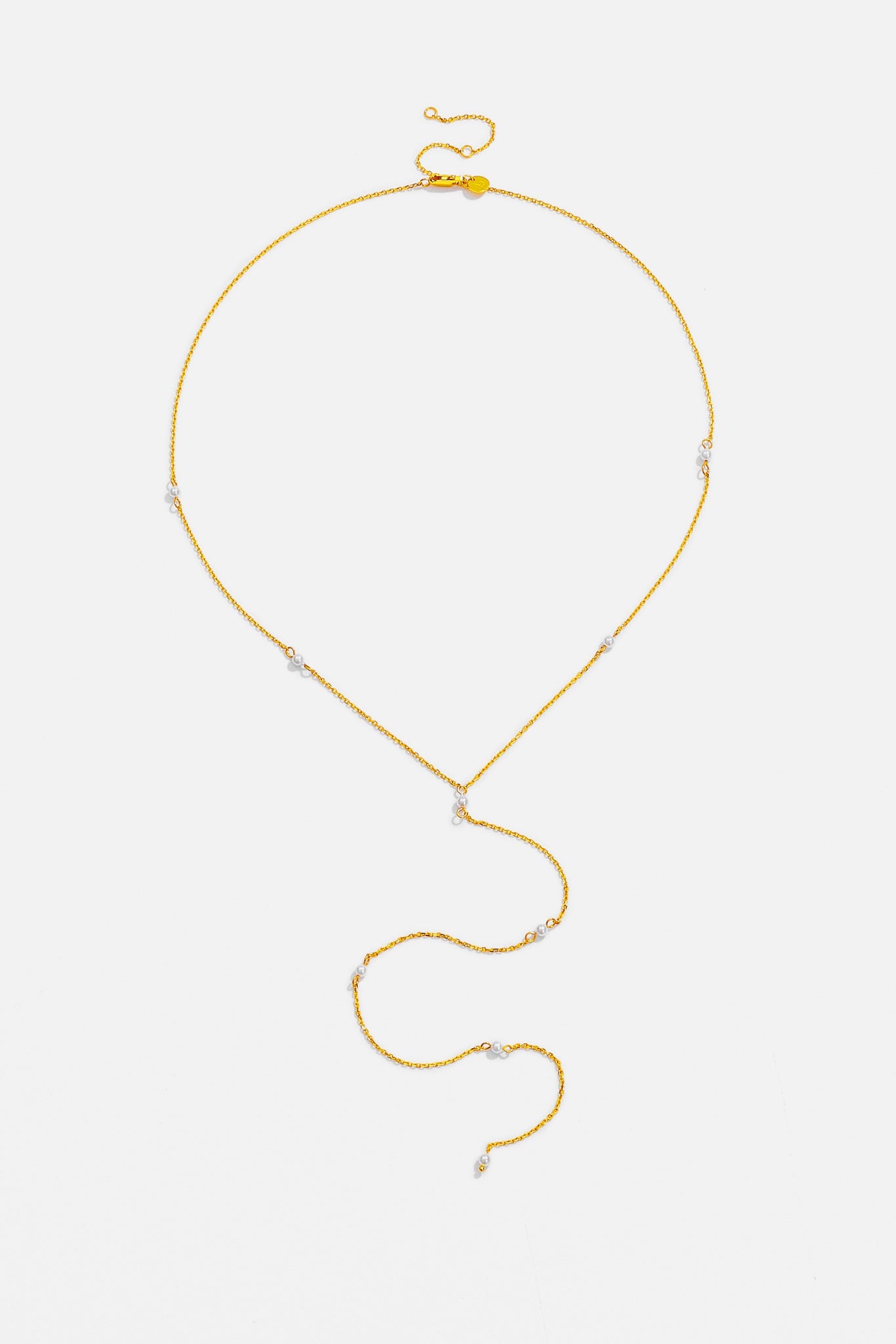 India Pearl Drop Necklace عقد قطره بطابع هندى