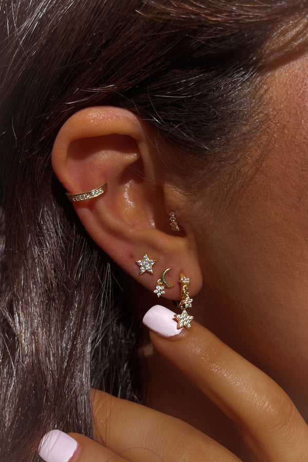 Nejmeh Ear Set Glam x 3 pairs