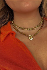 Love Trap Chain Necklace