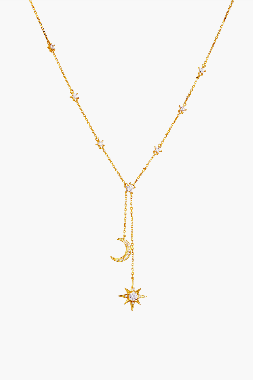 Midnight Drop Charm Necklace قلادة سحرية على شكل قطرة منتصف الليل