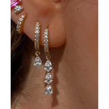 Triple Lulu Drop Earring - The Velvet Desert