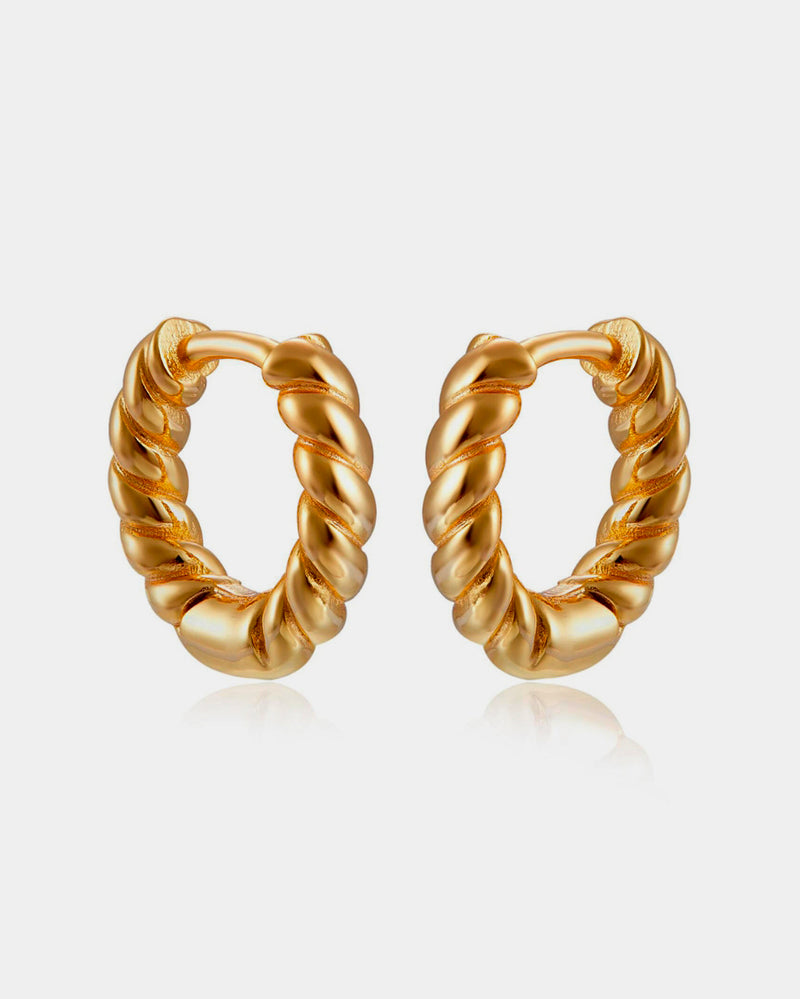 Lulu Hoops Gold